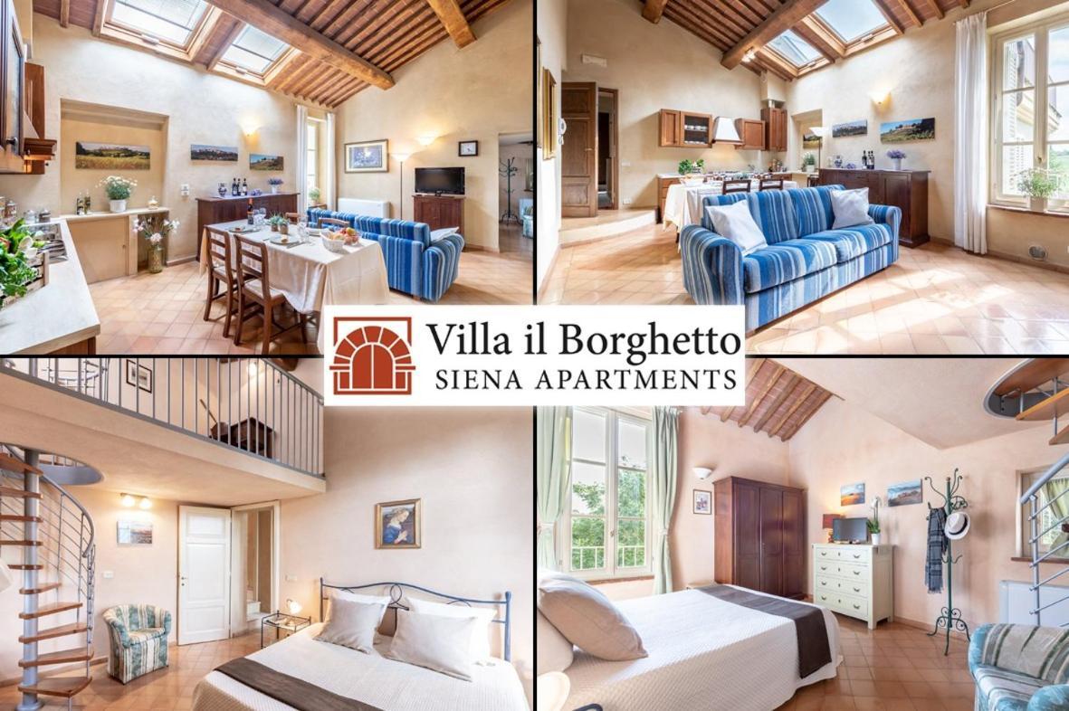 Villa Il Borghetto Siena Exterior foto